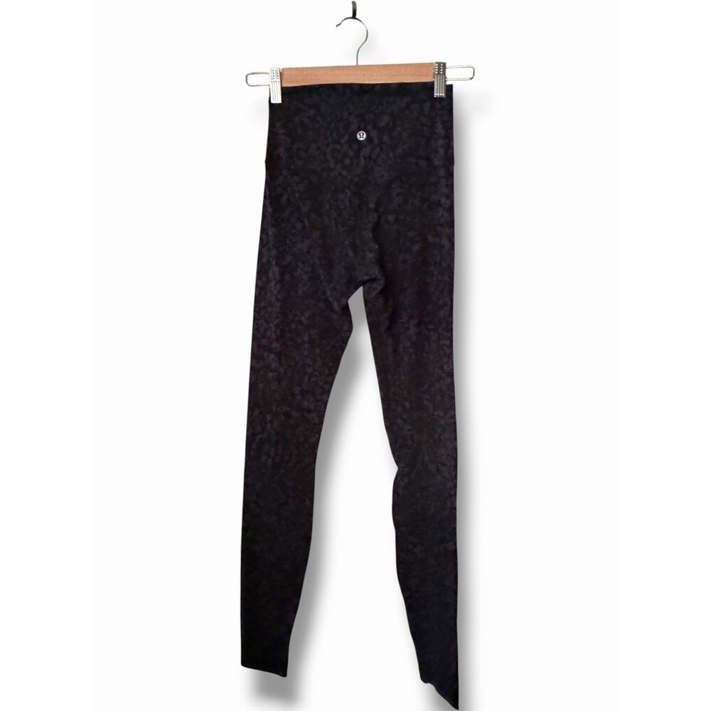 lululemon Align Pant 28" Womens Size 4 Wild Thing Camo Deep Coal Multi Nulu - Picture 7 of 11